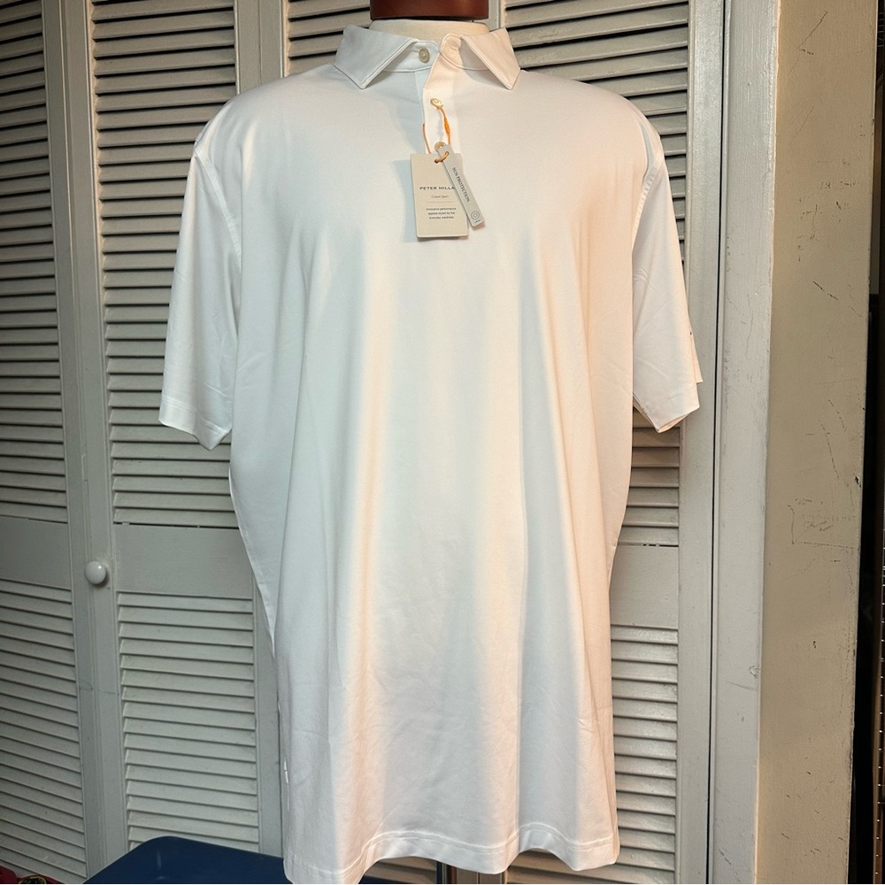 NWTs  PETER MILLAR  Size XL  Sun Protection WHITE